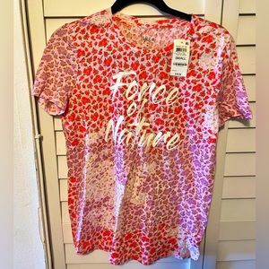 Style & Co Floral Graphic T-shirt